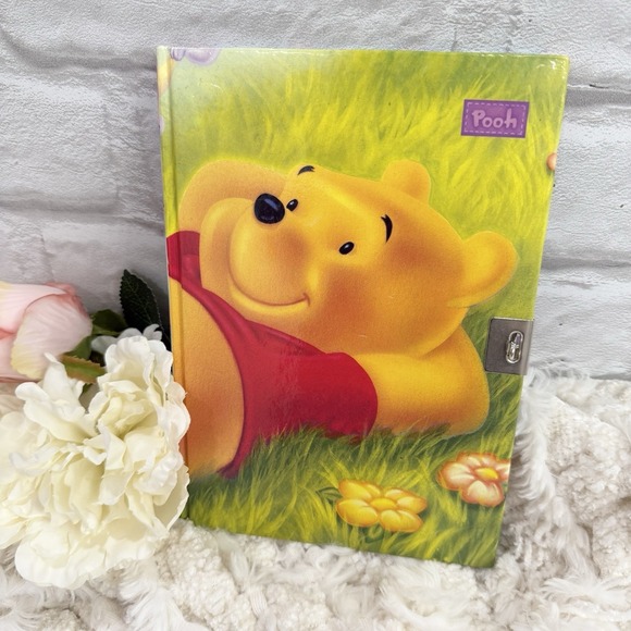 Disney Other - Vtg Disney Winnie the Pooh Girls Locking Diary Journal Book 90's Y2K ( No Lock )